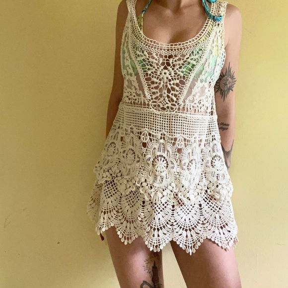 Other - Bathing suit cover up - crochet style